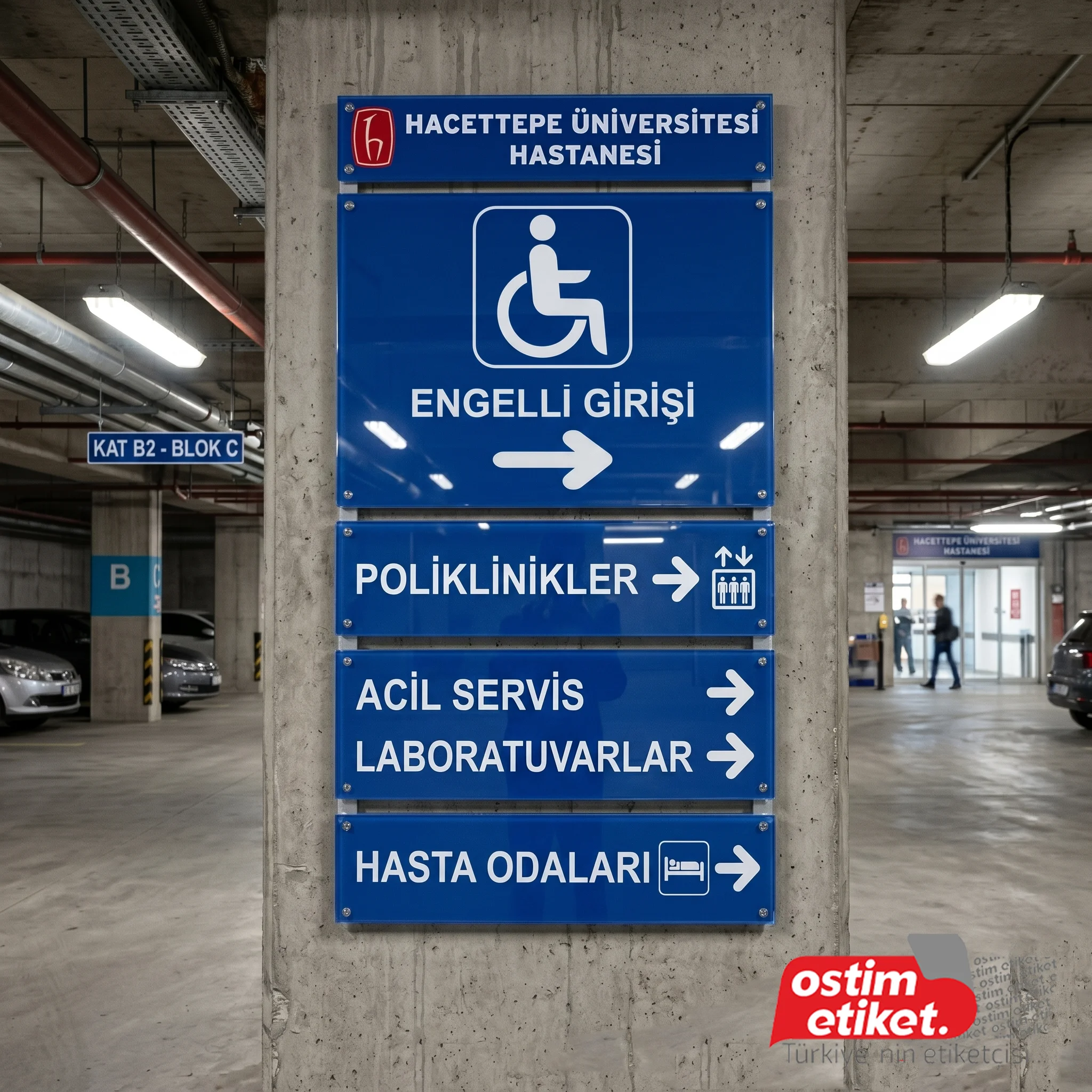 Yönlendirme Levhaları örnek çalışma 3