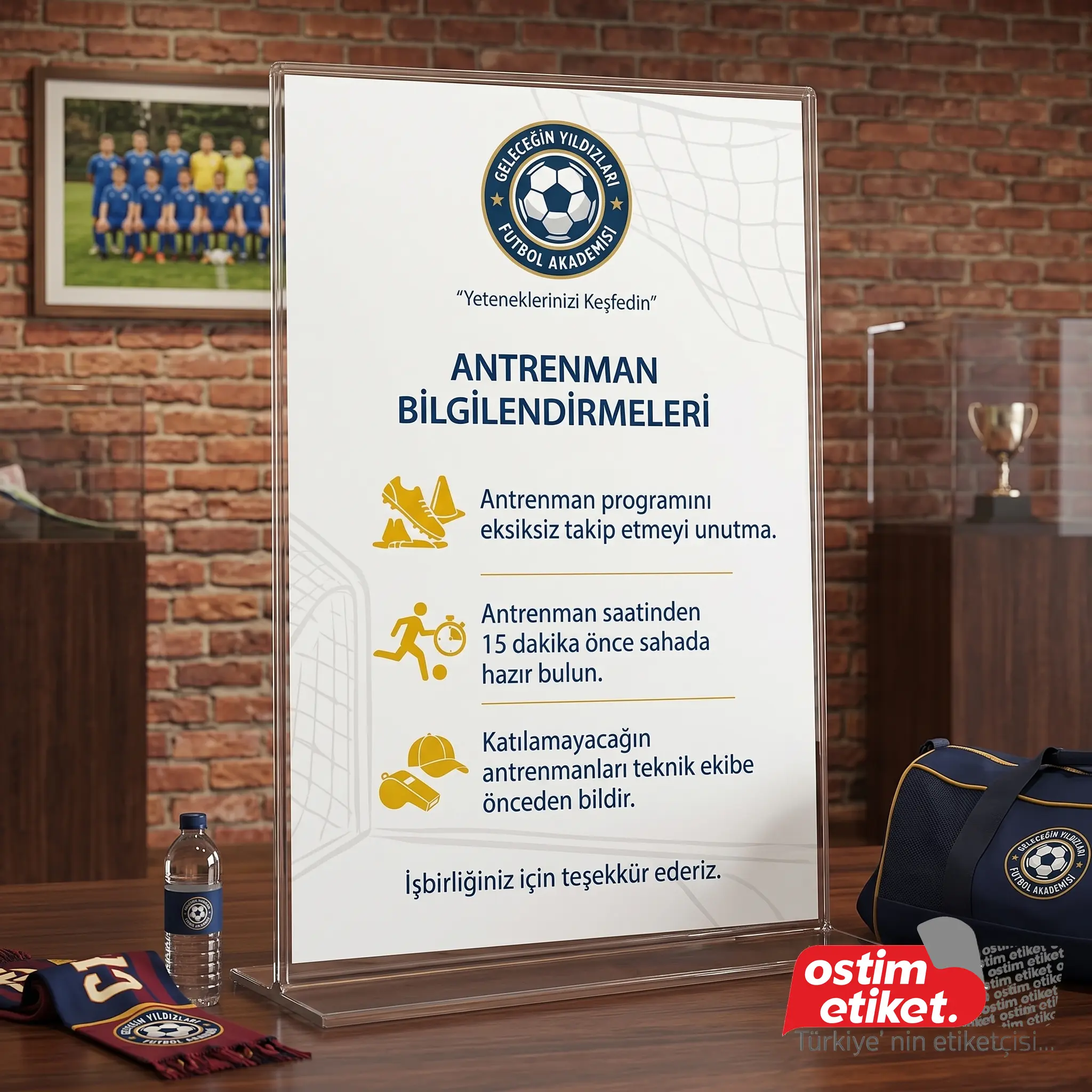 Pleksi Broşürlük ve Föylükler örnek çalışma 8
