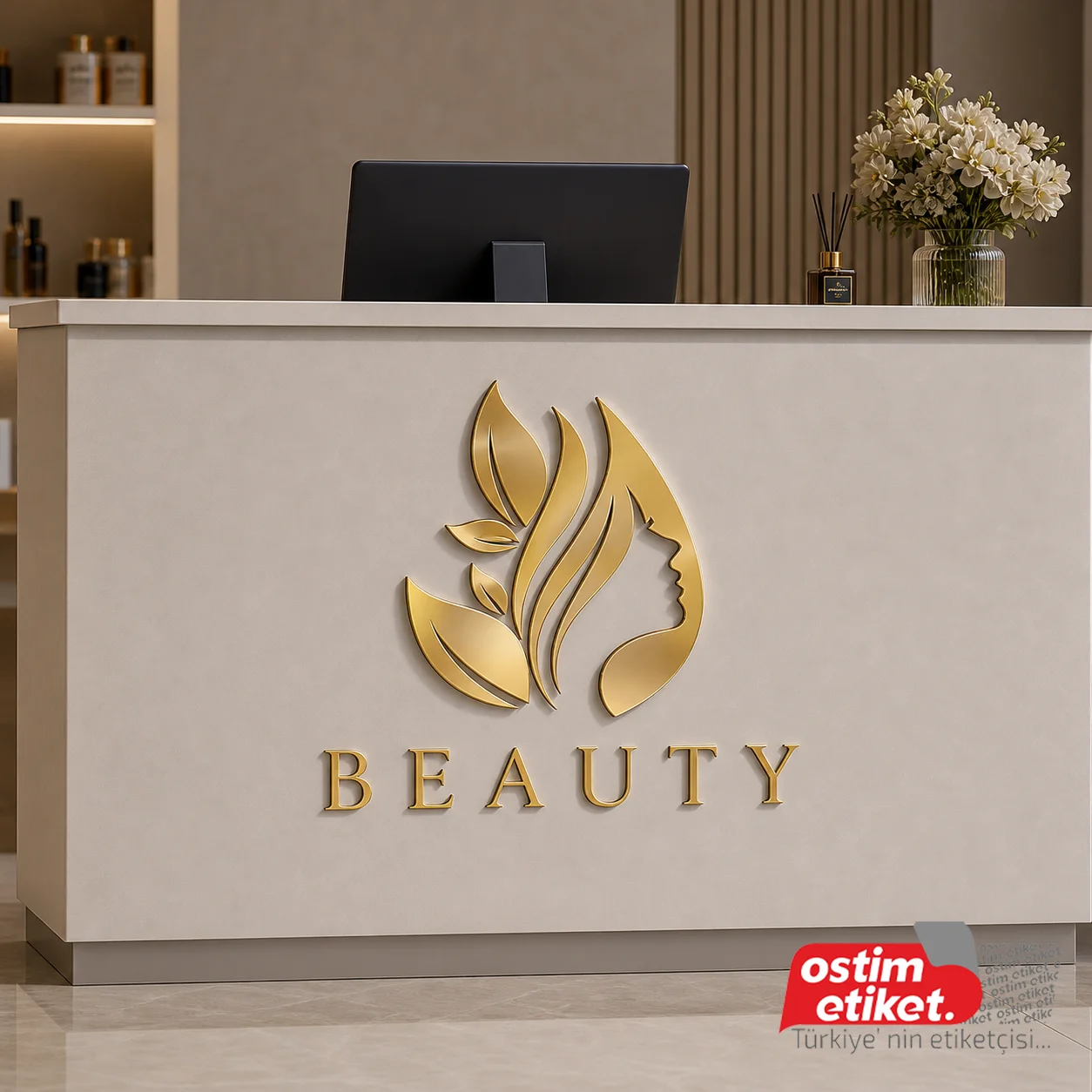 Banko Önü Pleksi Kabartma örnek çalışma 3