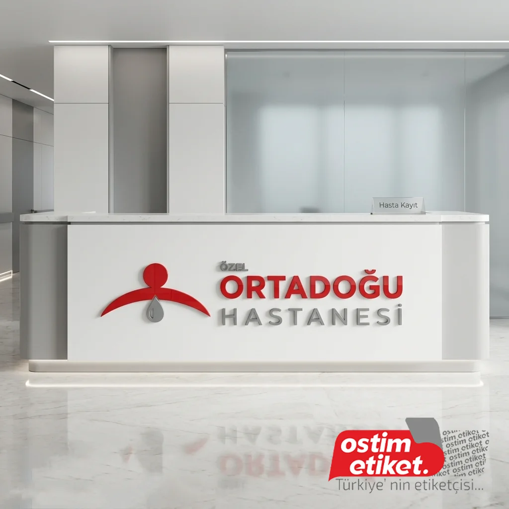 Banko Önü Pleksi Kabartma örnek çalışma 1