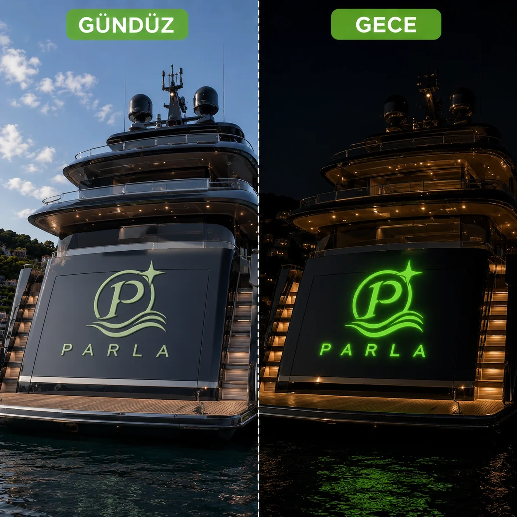 Fosforlu Damla Etiket örnek çalışma 7