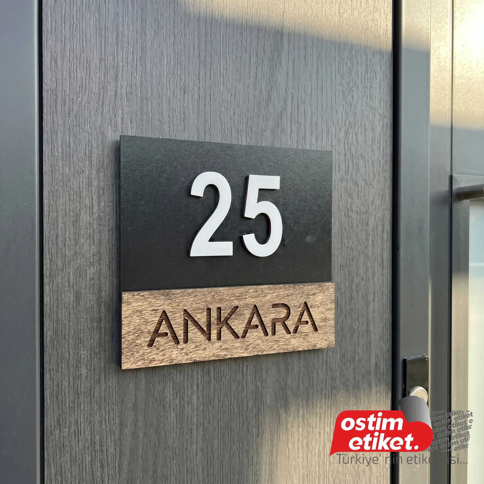 Kapı Numara Levhaları örnek çalışma 6