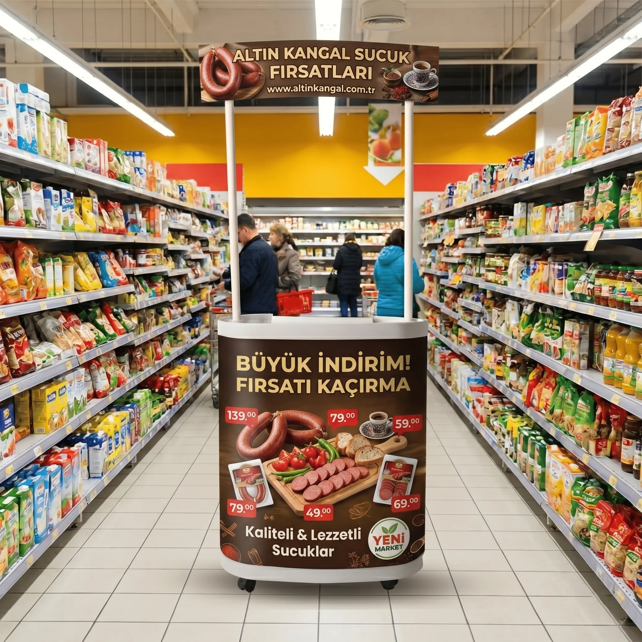 Fasülye Stand örnek çalışma 2