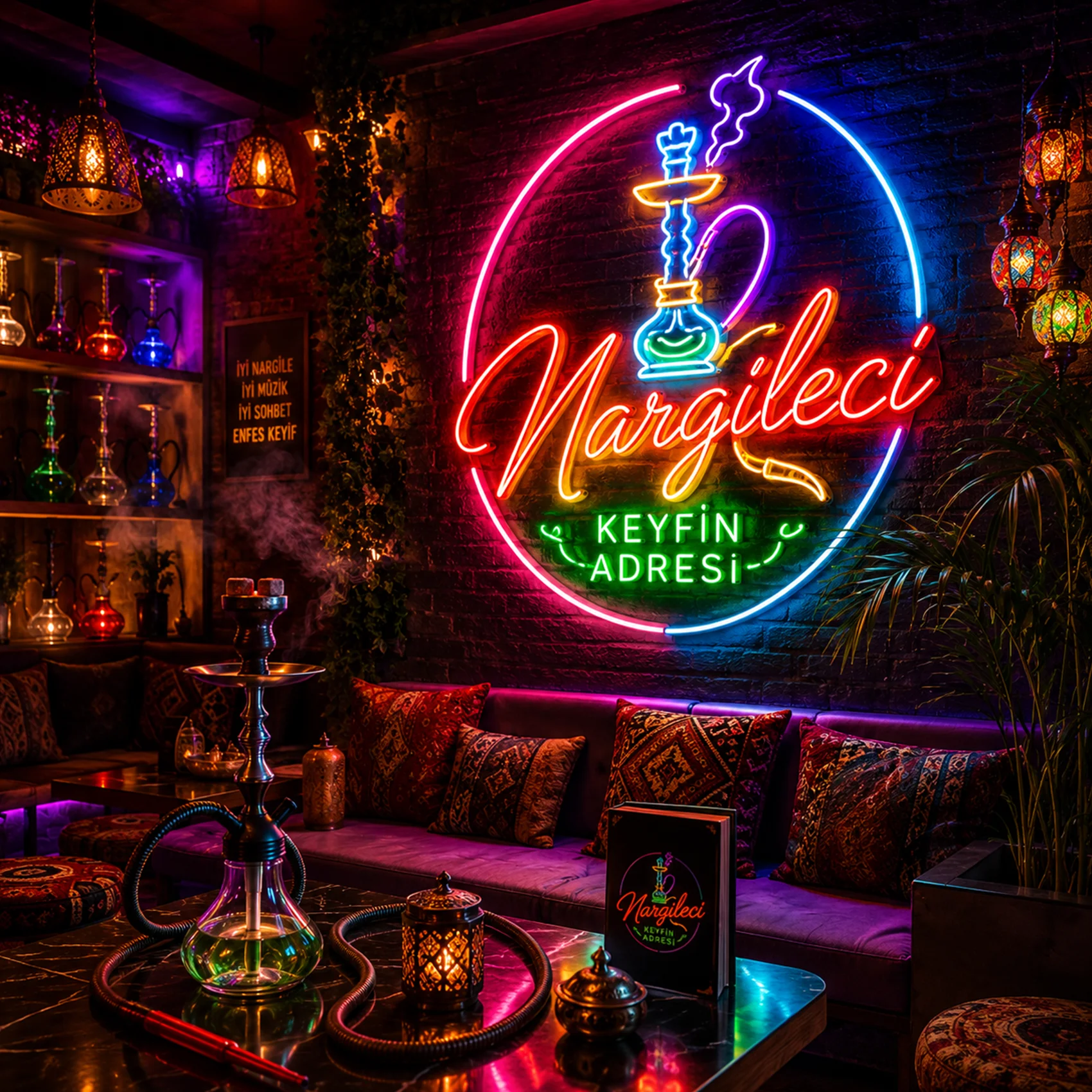 Neon Led Tabela örnek çalışma 8