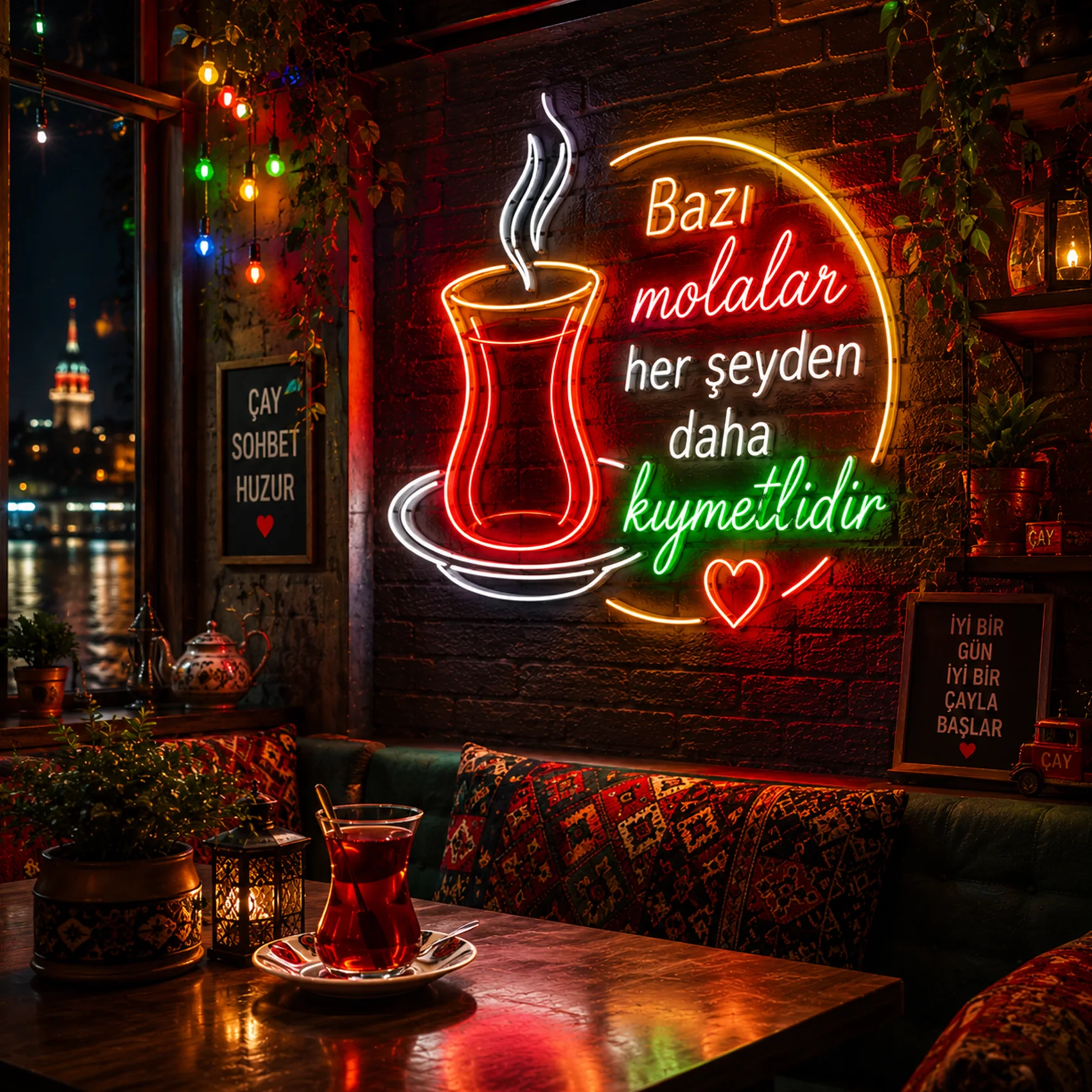 Neon Led Tabela örnek çalışma 6