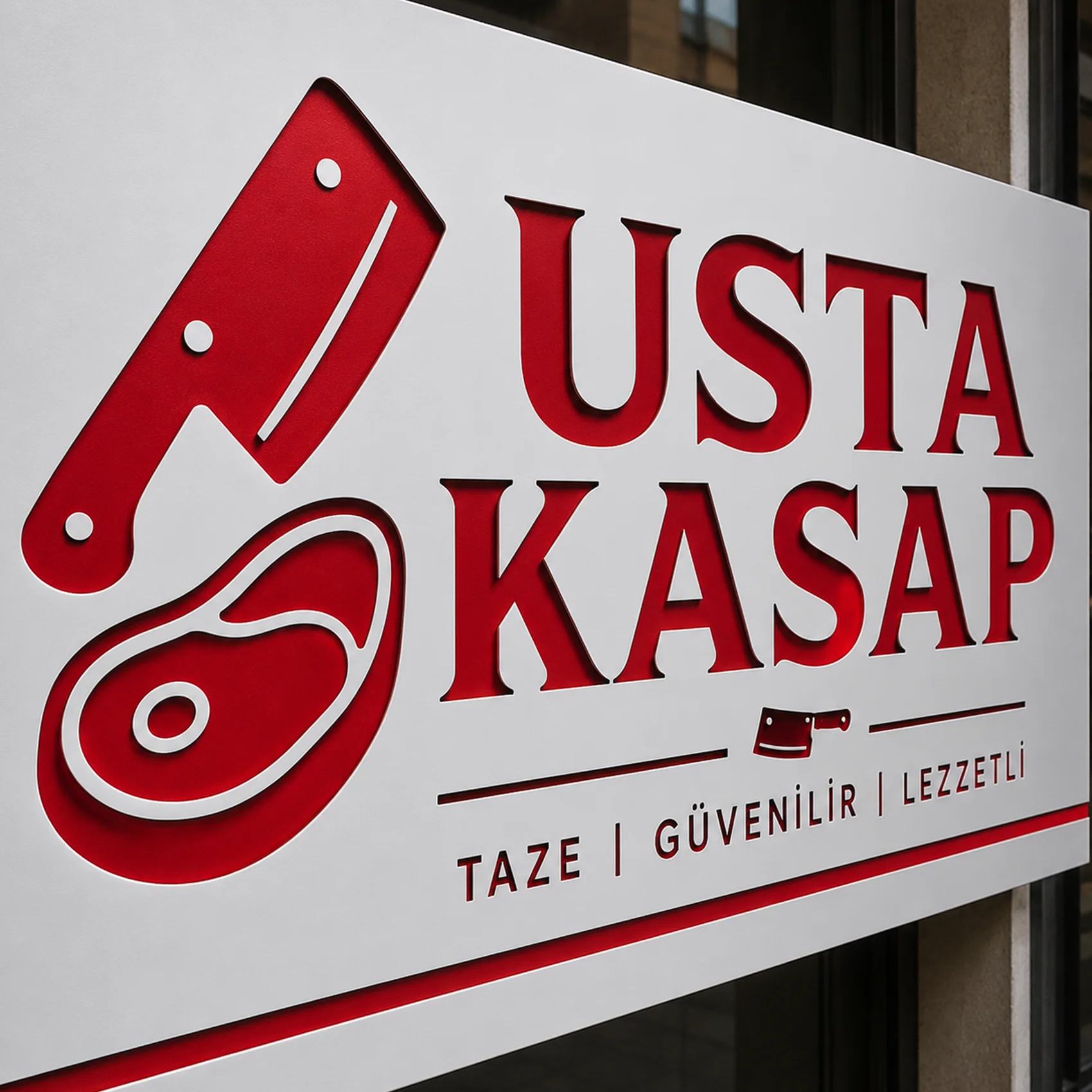 Alüminyum Kompozit Dekupe Tabela örnek çalışma 5