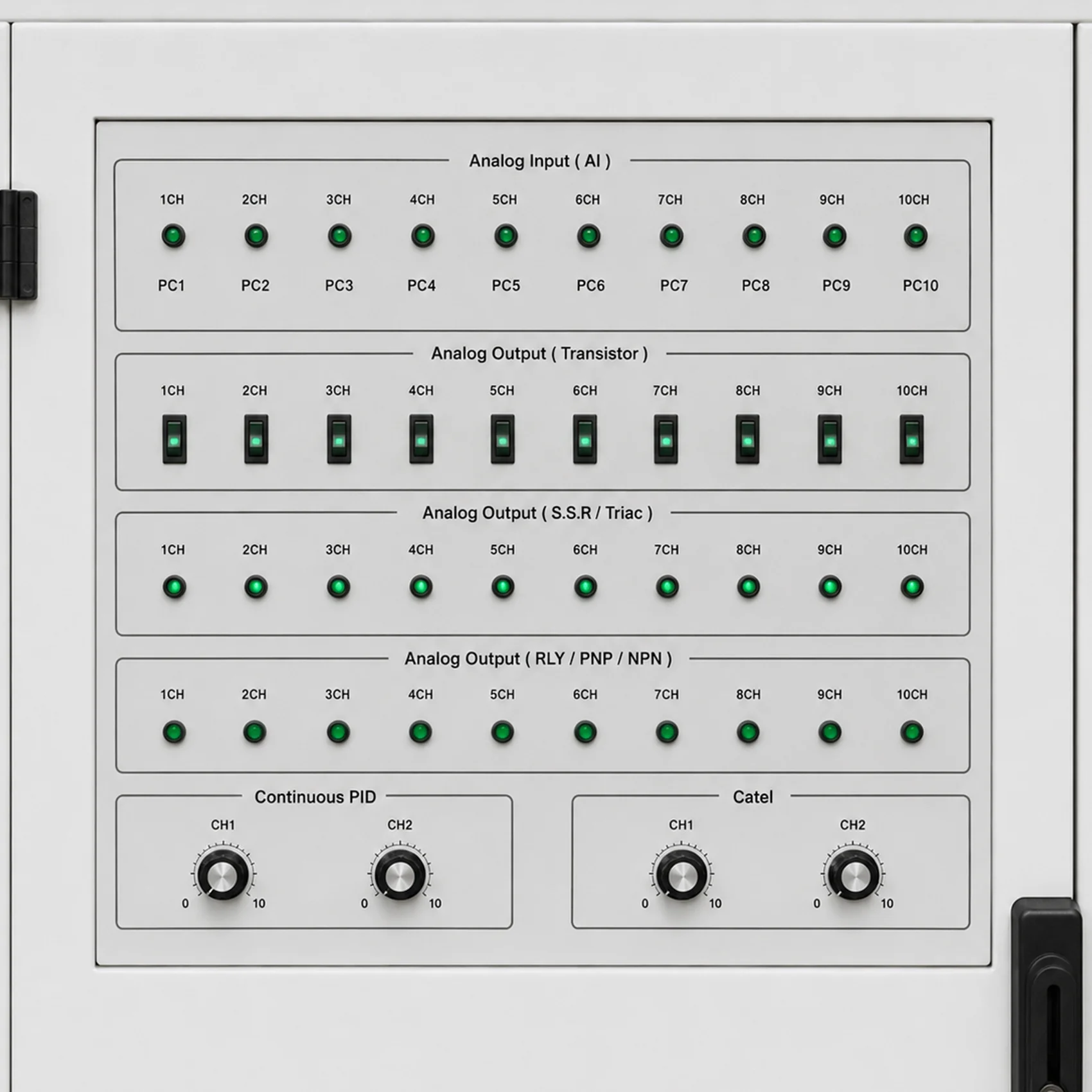 Makine Panel Etiket örnek çalışma 8