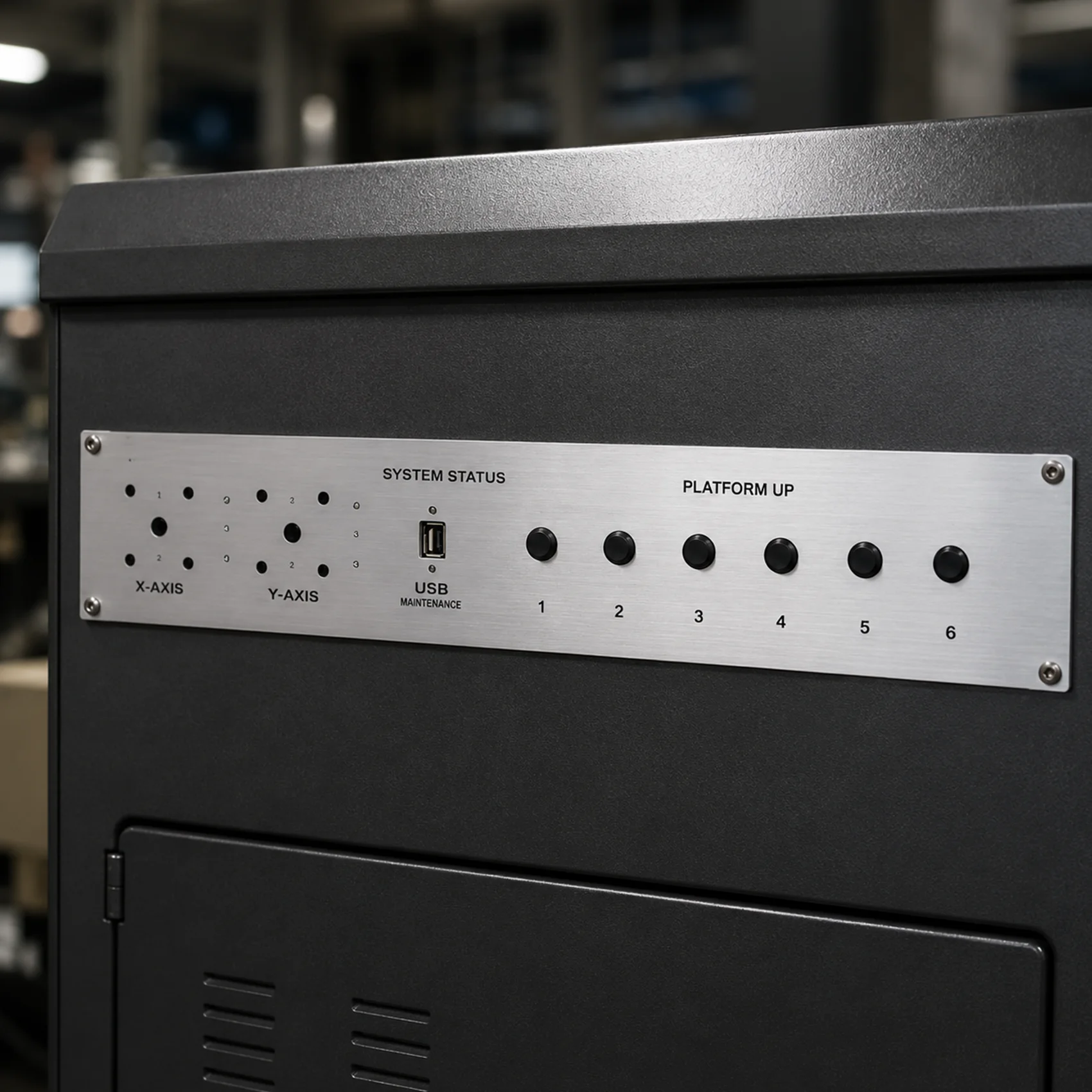 Makine Panel Etiket örnek çalışma 4