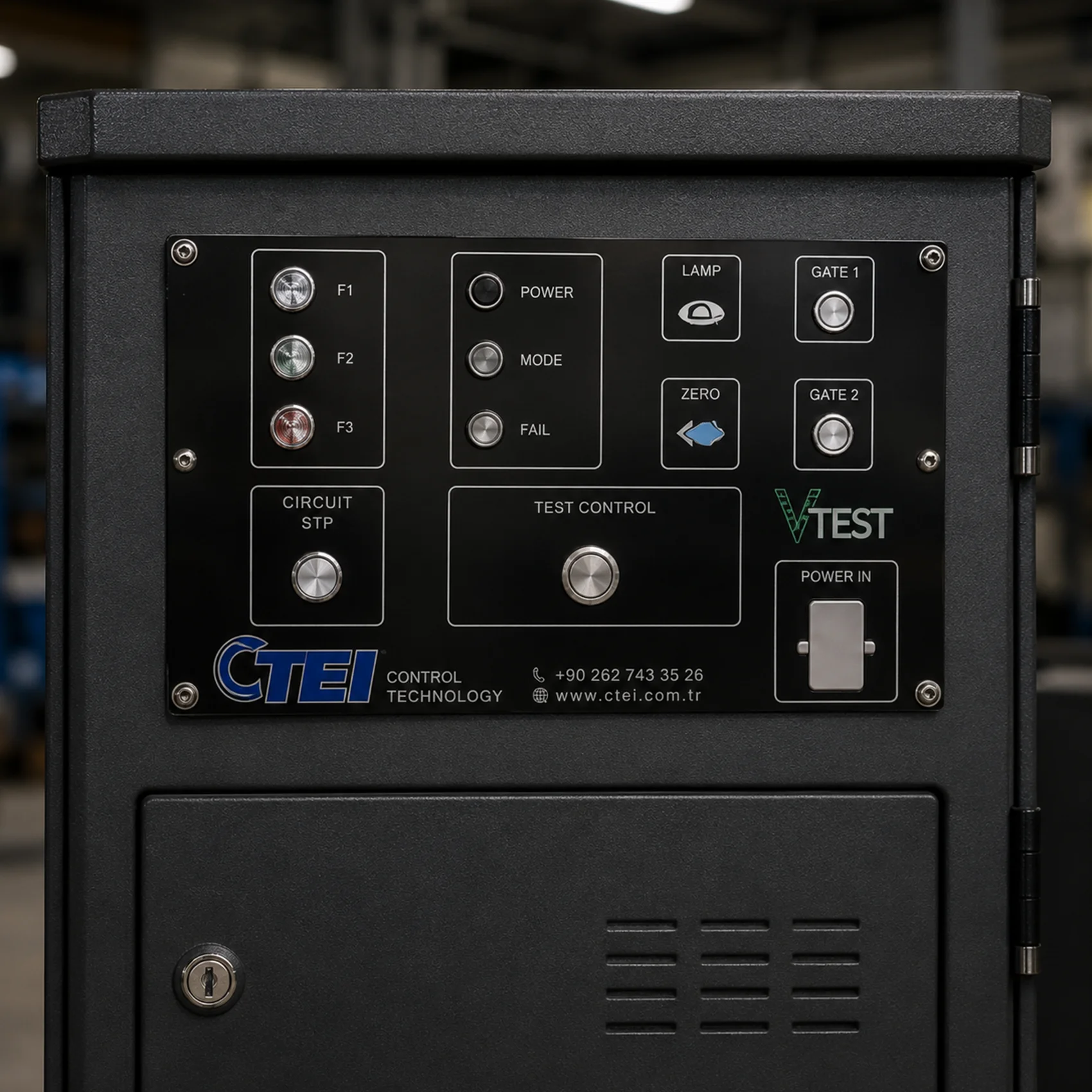 Makine Panel Etiket örnek çalışma 2