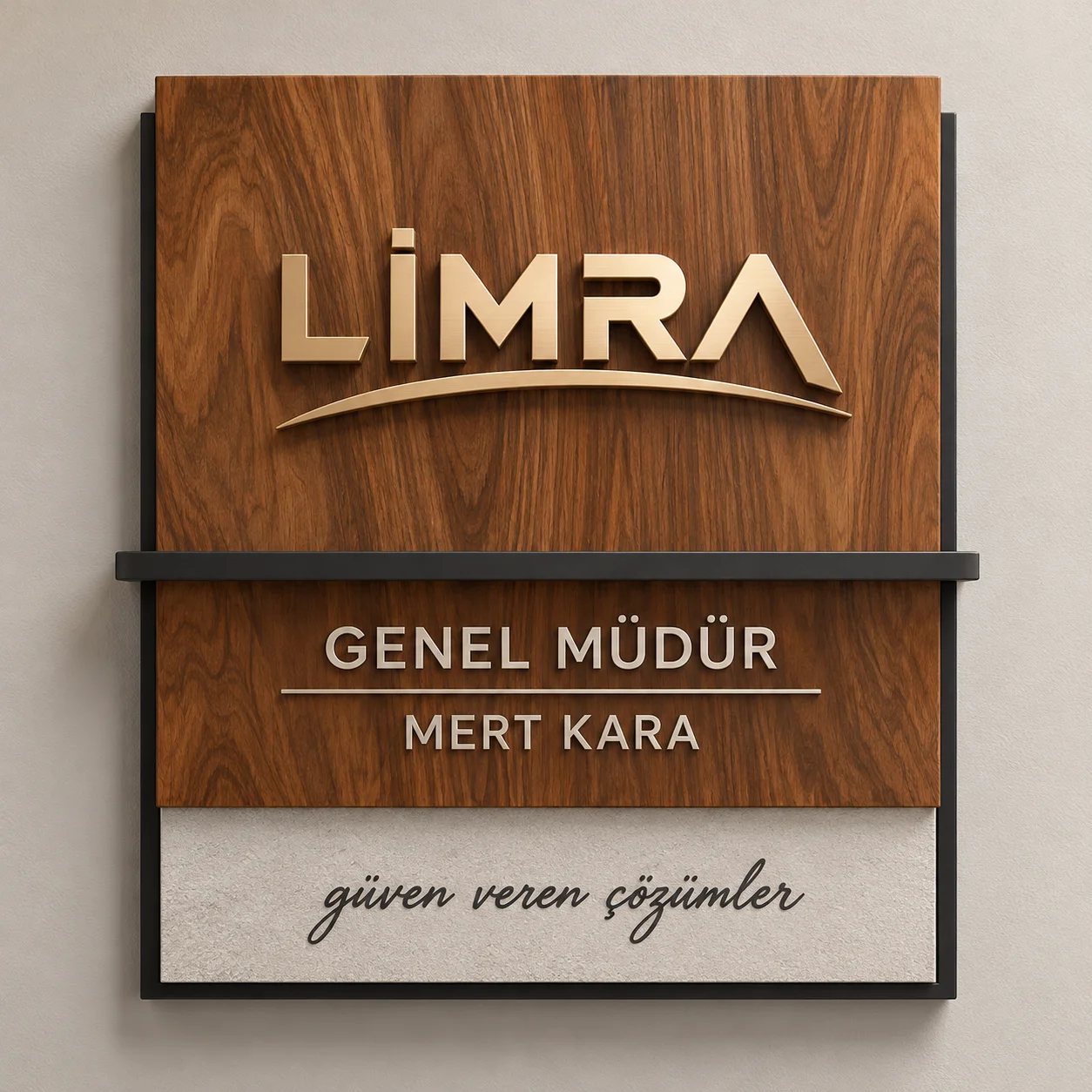 Aksaray Kapı Giriş Tabela Üretimi - Görsel 1